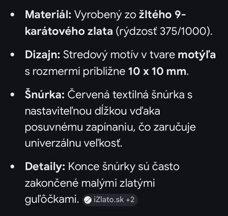 Zlatý náramok, 