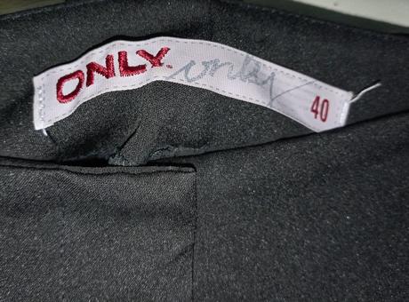 Only elegantné čierne nohavice, only,40