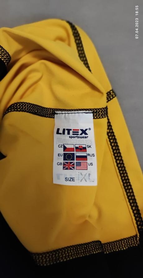 Športové tričko cyklistické, litex,xl
