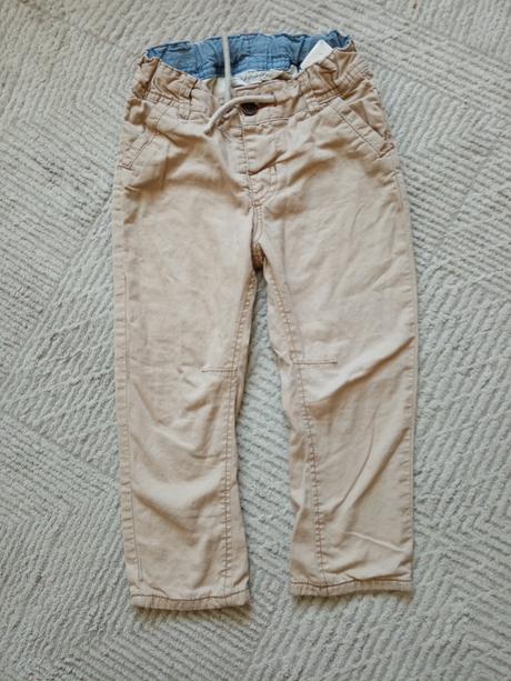 Svetlohnede nohavice h&m, h&m,92