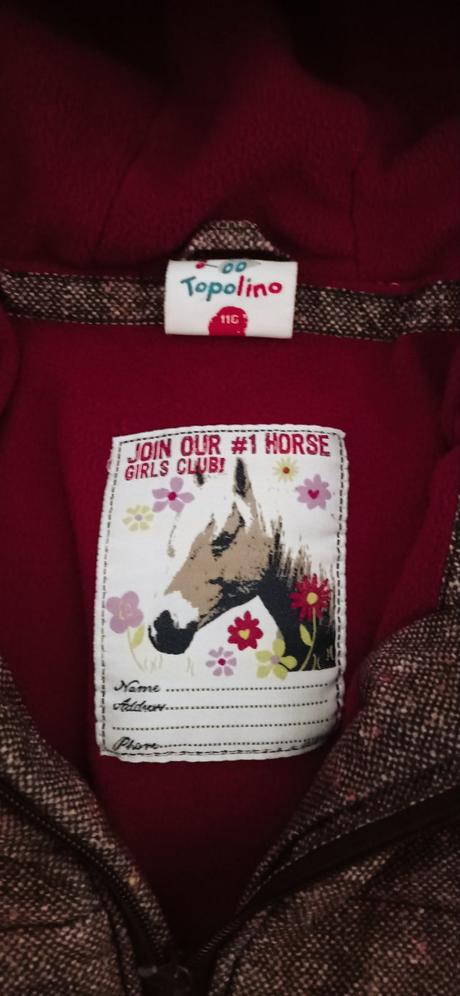 Zimná bunda 116, topolino,116