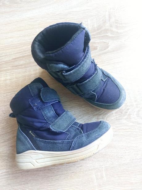 Zimné kožené čižmy ecco urban mini goretex 27, ecco,27