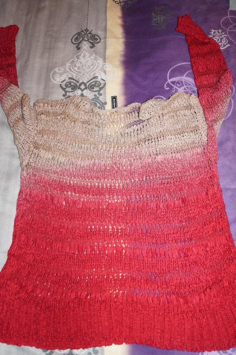 Dierkovany pulover rainbow, 40