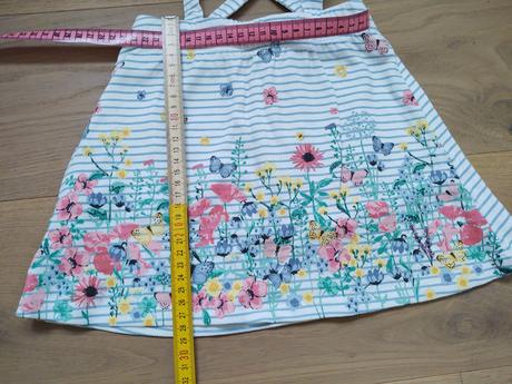 Sukňa na traky s tričkom, h&m,92