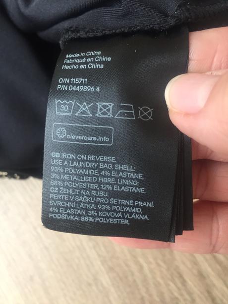 Šaty elegantne, h&m,38