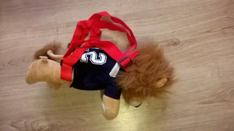 Plyšovy lev - ruskačik,