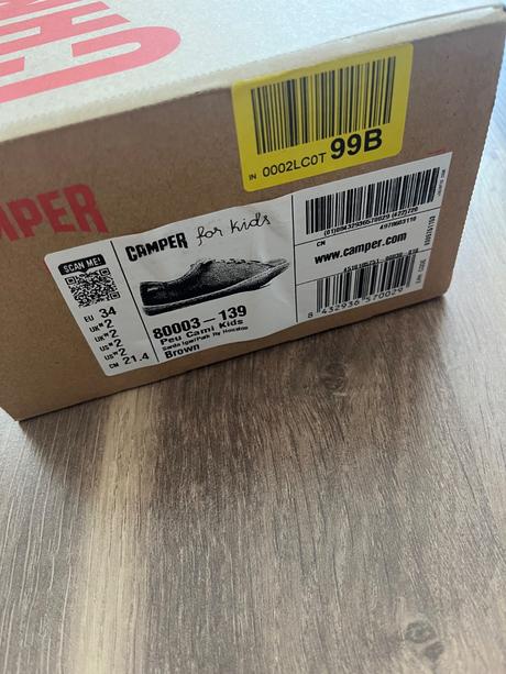 Camper prechodné topánky, camper,34