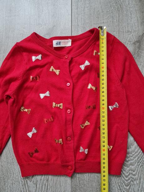 Detský vianočný sveter, h&m,104