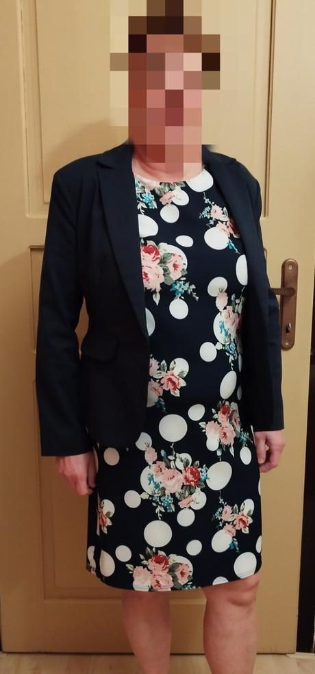 Tm.modré sako veľ. 40, 40