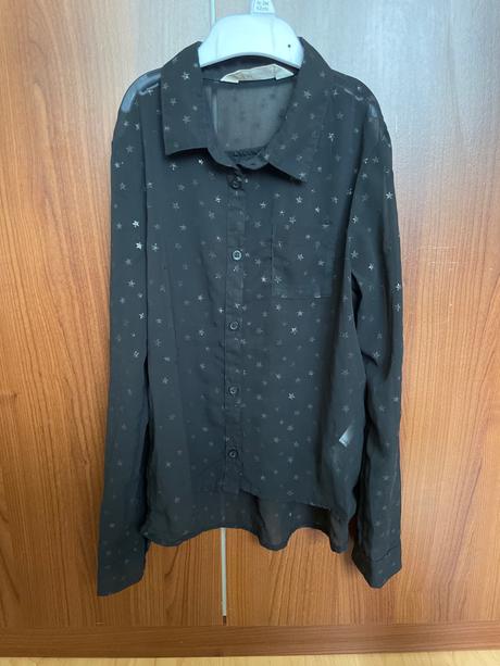 Cierna bluzka, h&m,140