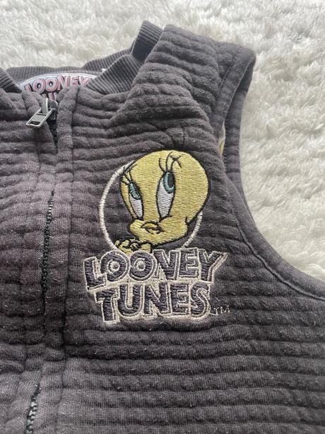 Tmavoseda vesta na zips looney tunes, 98