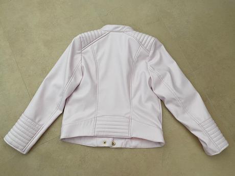 Ružová bunda, h&m,128