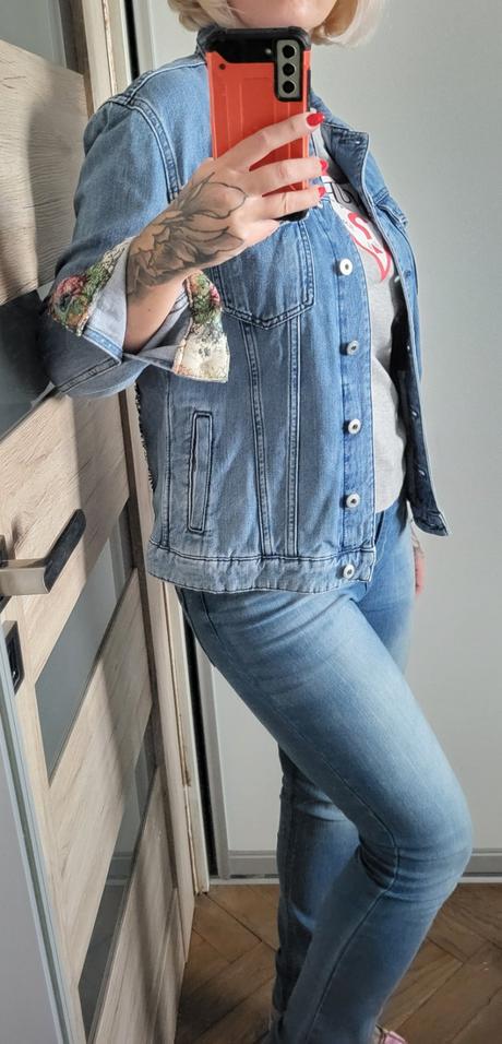 Originálna riflová bunda edc veľ.s, s