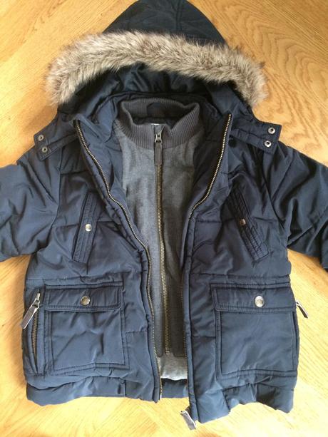 Cyrillus paris zimná bunda s kapucňou, 116