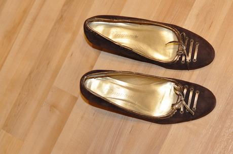 Semišové lodičky darujem, 36