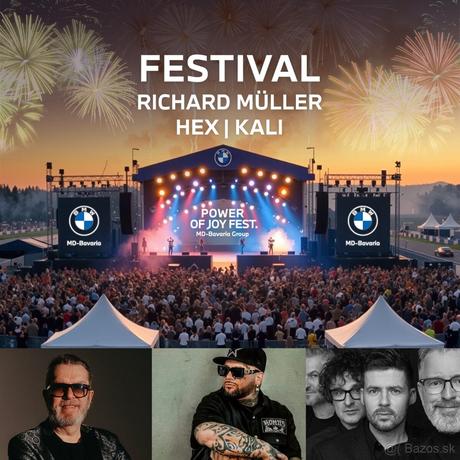 3 vstupenky na festival, 