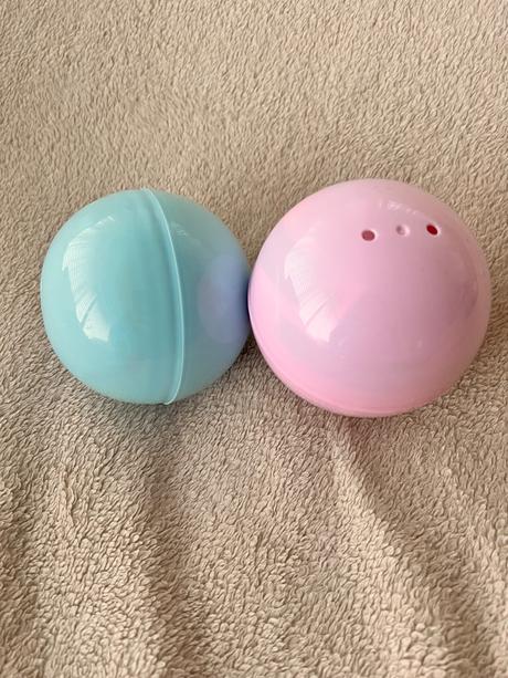 Ojo plyšové zvieratko prekvapenie v loptičke, 