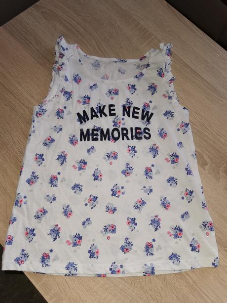 Dievčenské topy 134/140, h&m,134