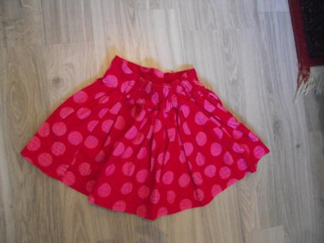 Bodkovaná suknička 92/98, george,92