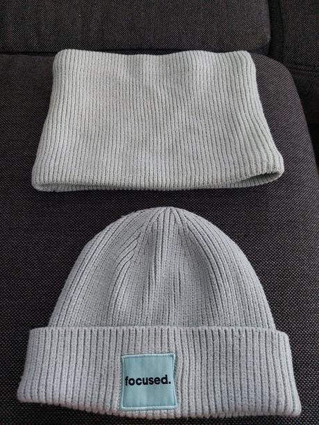 Rebrovaný set zimná čiapka + nakrčník 134, dopodopo,134