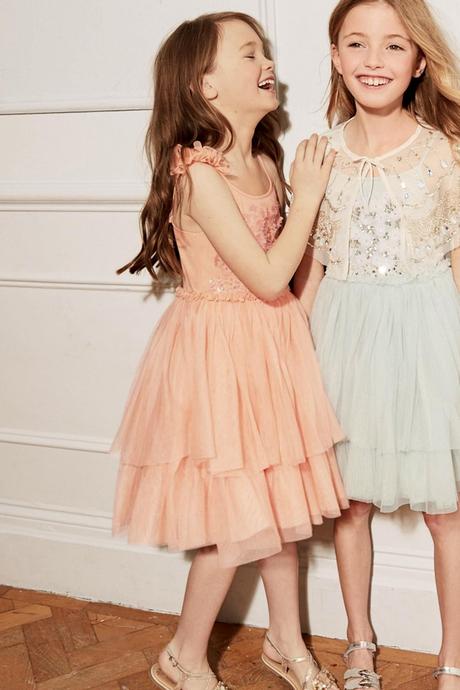 Sviatočné šaty next uk, next,122 / 134 / 152 / 158