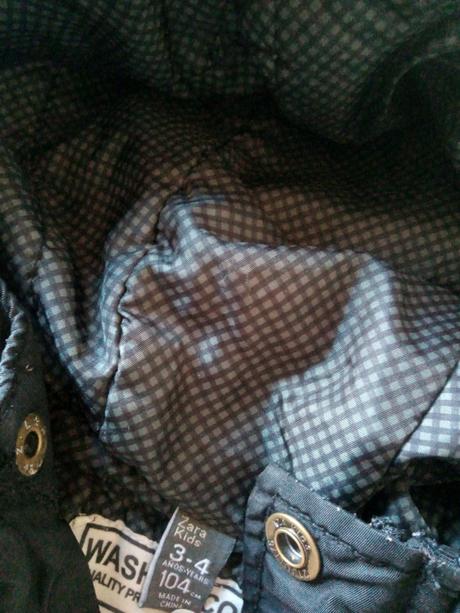 Prechodná zara bundička, zara,104