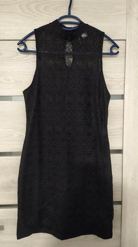 Čierne šaty h&m, h&m,38