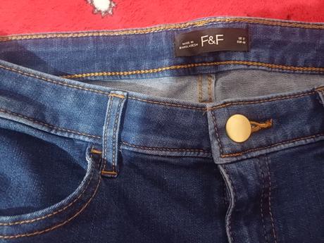 Modré dámske rifle, f&f,40