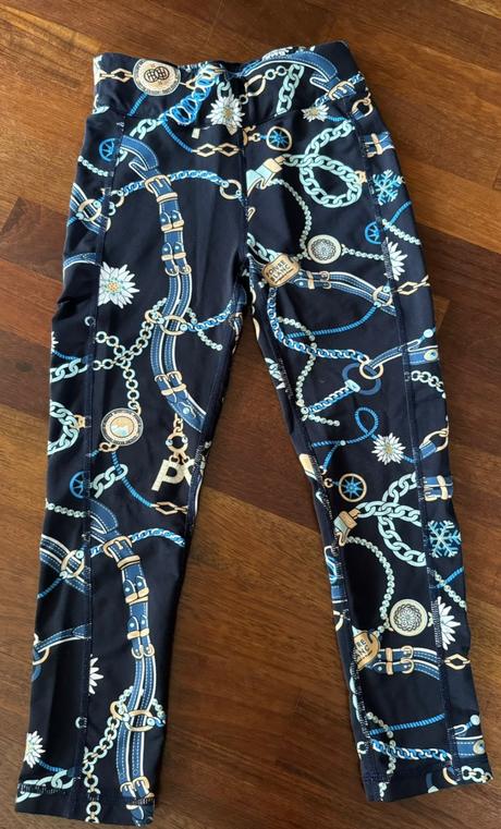 Dievčenské legíny poivre blanc, 122