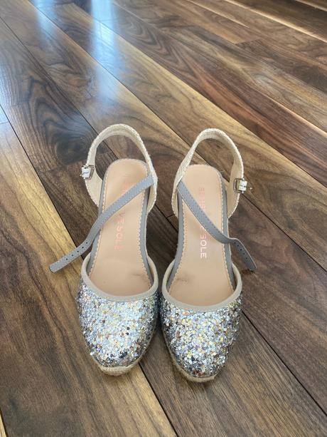 Espadrily na plnom opätku, f&f,40