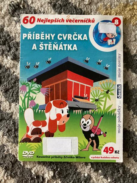 Dvd krtkova dobrodružství 6ks, 