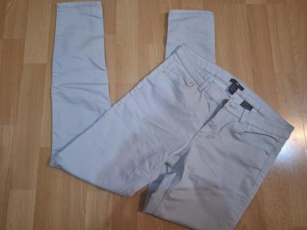 Béžové nohavice l, h&m,l
