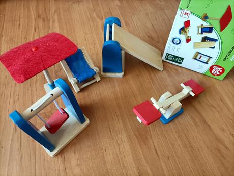 Drevené ihrisko pre babiky,