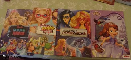 Knižky barbie a sofia, 