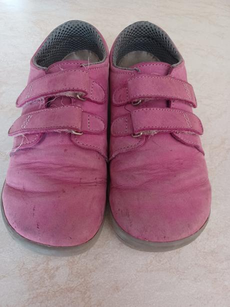 Detské dievčenské kožené poltopánky, beda,33