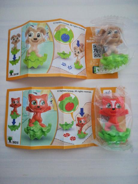 Kinder dv215 a dv199,