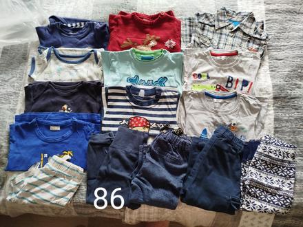 Mini balík oblečenia veľkosť 86, 86–98