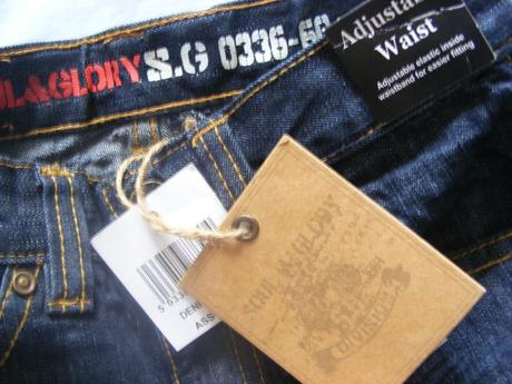 Chlapčenské rifle s regul. gumou - 104/110, 104 / 110