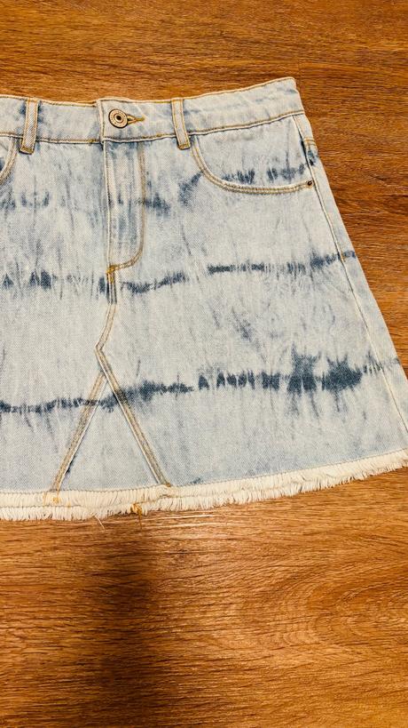 Riflová sukňa, zara,152