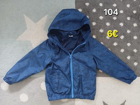 Prechodna tenka bunda 104, decathlon,104