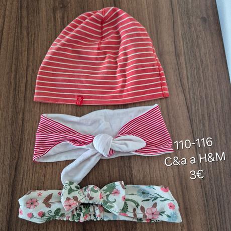 Čiapka a čelenky, h&m,110