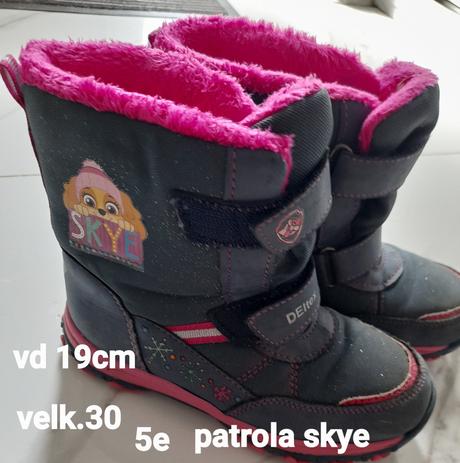 Patrola čižmičky, 30