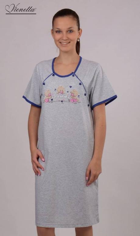 Materská nočná košeľa, vienetta secret,l / m / s / xl / xxl
