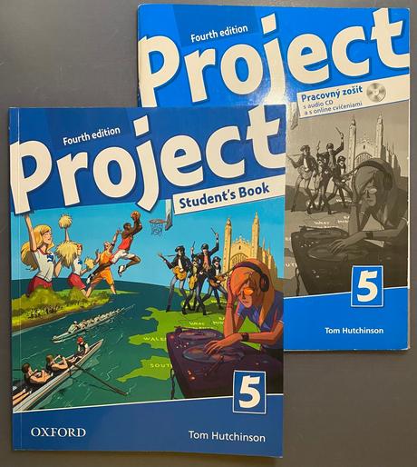 Project 5 - učebnica a pracovný zošit z anj, 