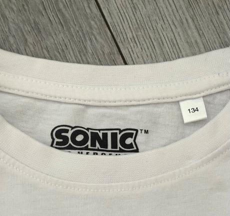 Sonic glitrované tričko veľ. 134, c&a,134