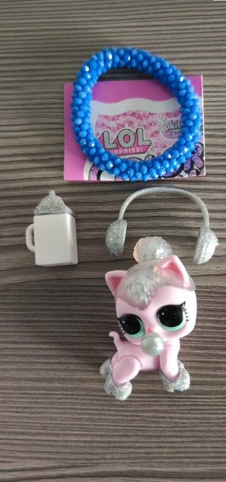 Lol surprise color change glitter pets- kitty, 