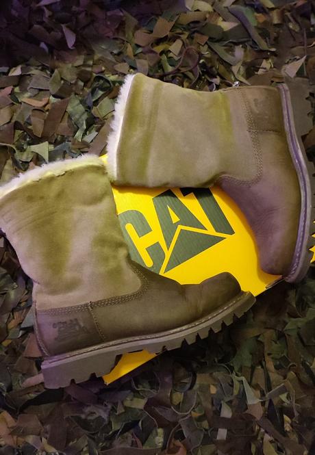 Kožené čižmy cat, 36