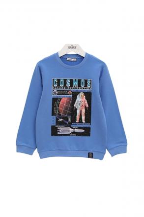 Mikina cosmos- zateplená, 92 / 98 / 104 / 110 / 122