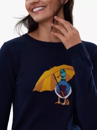 Joules original luxusny bavlneny krasny sveter m, m