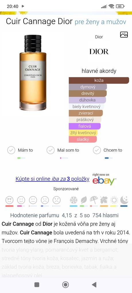 Dior curl cannage vzorka, 